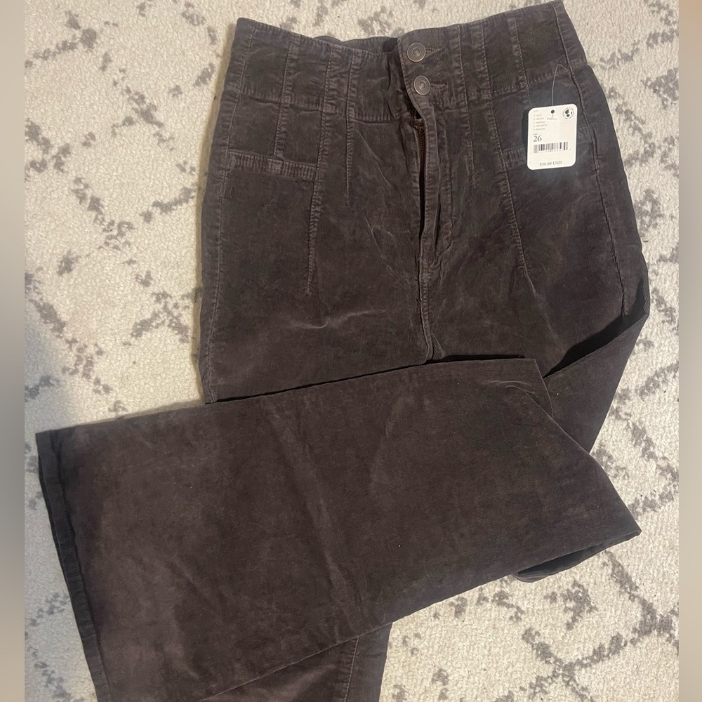 Free people bell bottom corduroy